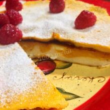 Рецепт Творожная запеканка с замороженными ягодами и тыквой