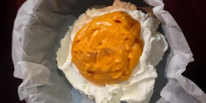 творожная запеканка с замороженными ягодами и тыквой