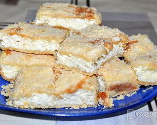 Творожная запеканка со штрейзелем