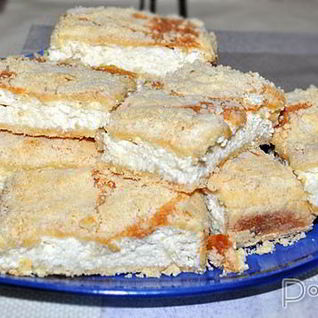 Творожная запеканка со штрейзелем