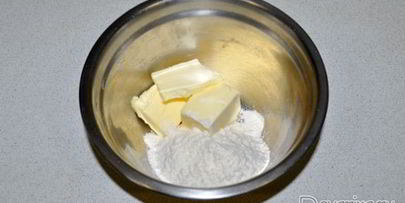 творожная запеканка со штрейзелем