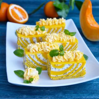 Творожно тыквенная запеканка