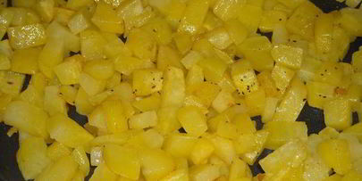 тыквенная запеканка с картофелем и грибами