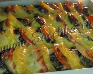 Запеканка из баклажанов