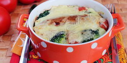 запеканка из брокколи с сыром