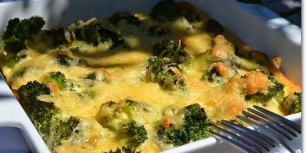 Рецепт запеканка из брокколи в духовке