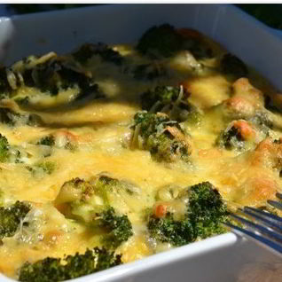 Запеканка из брокколи в духовке
