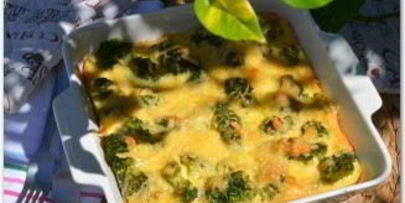 запеканка из брокколи в духовке