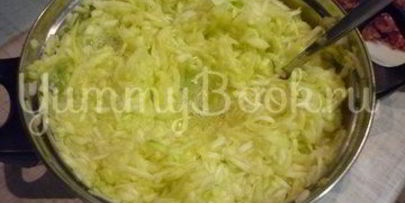 запеканка из кабачков и фарша под сырно-яичной заливкой