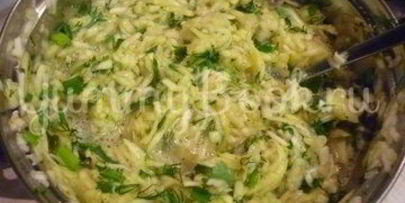 запеканка из кабачков и фарша под сырно-яичной заливкой