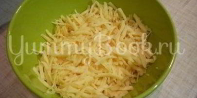 запеканка из кабачков и фарша под сырно-яичной заливкой