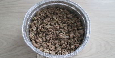 запеканка из кабачков с фаршем в мультиварке