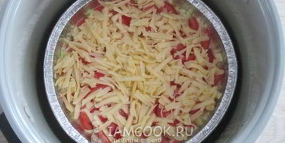 запеканка из кабачков с фаршем в мультиварке