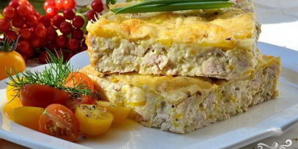 Рецепт запеканка из кабачков с фаршем