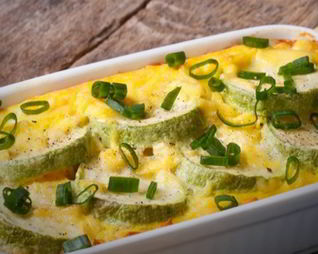 Запеканка из кабачков с сыром