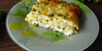 запеканка из кабачков с творогом в духовке