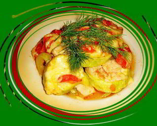 Запеканка из кабачков