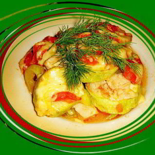 Запеканка из кабачков