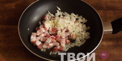 запеканка из макарон с беконом