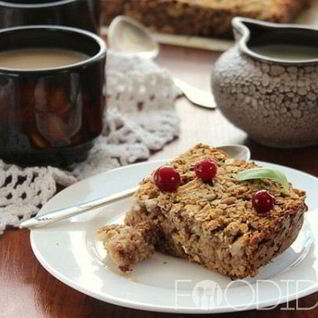 Запеканка из овсяных хлопьев