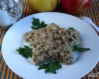 Запеканка из печенки