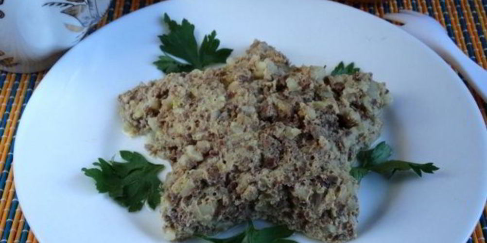 Рецепт запеканка из печенки