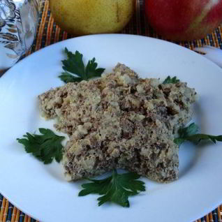 Запеканка из печенки