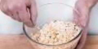 запеканка из риса и печеных овощей