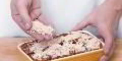 запеканка из риса и печеных овощей