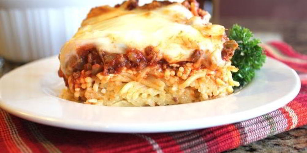 Рецепт запеканка из спагетти