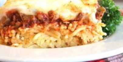 запеканка из спагетти