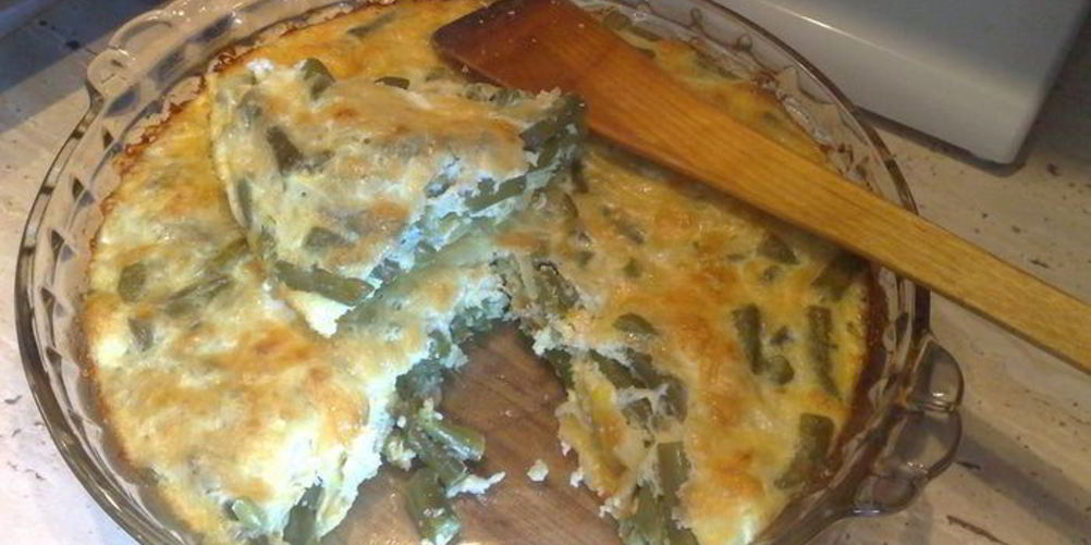 Рецепт запеканка из спаржевой фасоли