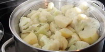 запеканка из цветной капусты и картофеля