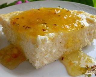 Запеканка из творога в микроволновке