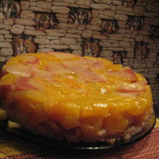 Запеканка из тыквы с рисом и яблоками