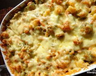 Запеканка из вермишели в духовке
