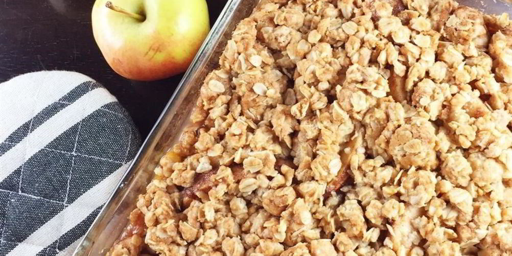 Рецепт запеканка крисп с яблоками