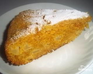 Запеканка морковная с яблоками