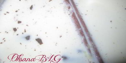 запеканка на шоколадном тесте, с горячим шоколадом