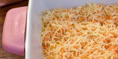 запеканка-обманка с двумя видами чечевицы