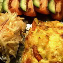 Рецепт Запеканки с картофелем, овощами и фаршем