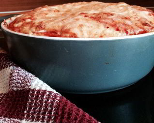 Запеканка с кускусом и кабачком