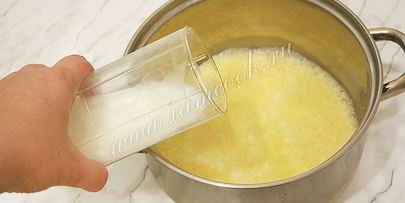 запеканка с мясными колобками