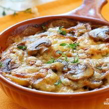 Рецепт Запеканка с шампиньонами