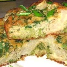 Рецепт Запеканка с цветной капустой и брокколи