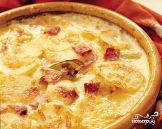 Запеканка со свининой