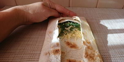 жареные конвертики с сыром