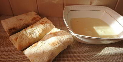 жареные конвертики с сыром