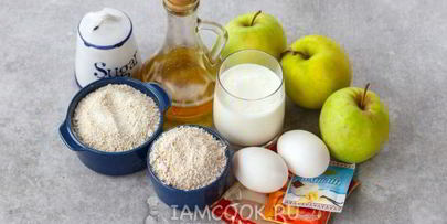 жареные яблоки в тесте