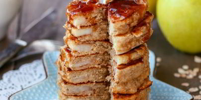 жареные яблоки в тесте